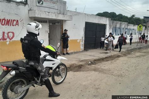 Controles Operativos Y Seguridad Permanentes En Esmeraldas Diario La Hora