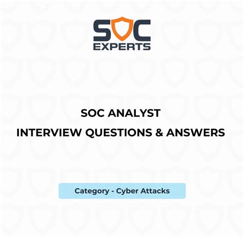 Soc Experts Interview Que