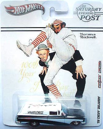 T Hunted Novos Hot Wheels Nostalgia Saturday Evening Post