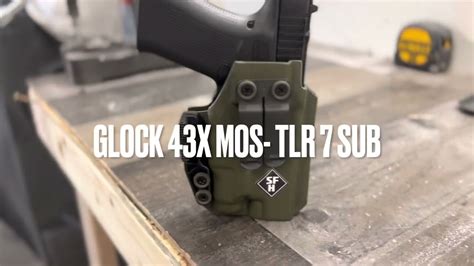 Glock 43x Mos Tlr 7 Sub Best Appendix Carry Holster Guard Ultra Youtube