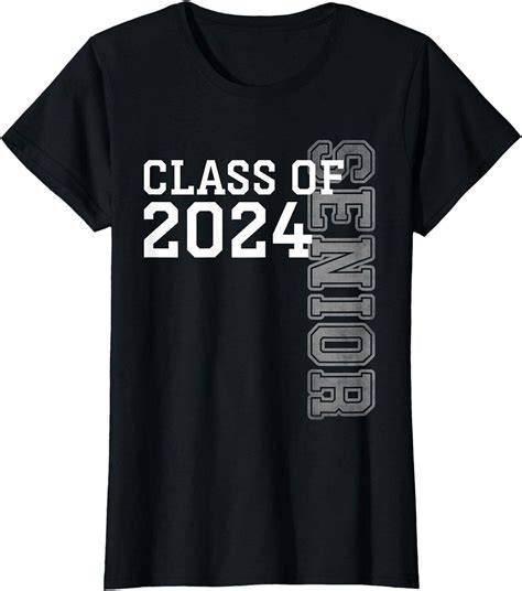 Celebrate Your Senior Year With Class Of 24 Graduation Tee Perfect For 2024 Graduates