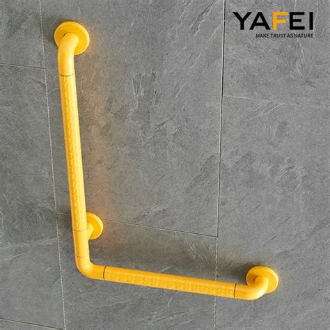 Professional Toilet ABS Wall Mount Handle Rail Nylon Barrier Free