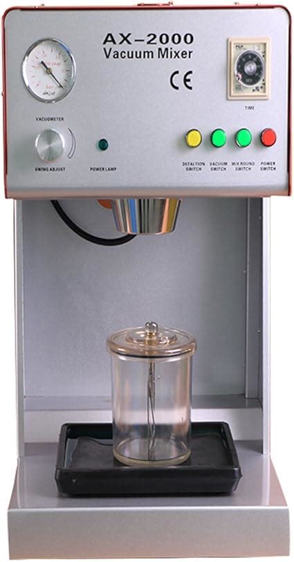 Tjiris Dental Lab Vacuum Mixer Built In Vacuum Pump Digital Mixing