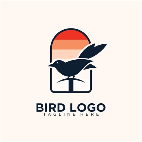 Modern Bird Logo Design For Business Company Brand 11842516 Vector Art