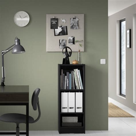 Billy Bookcase Black Oak Effect 40x28x106 Cm 153 4x11x413 4 Ikea