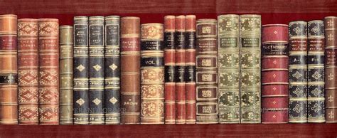 Antique Books Wallpaper