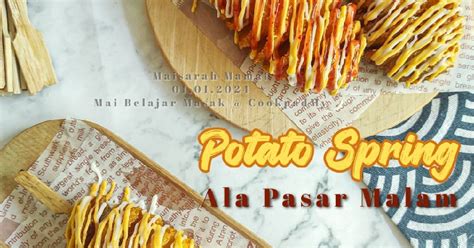 Resipi Potato Spring Ala Pasar Malam Oleh Maisarah Mamat Cookpad