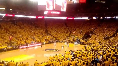 Golden State Warriors Crowd Goes Wild Youtube