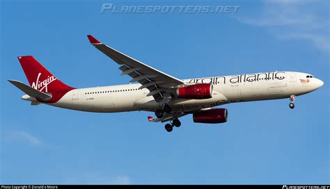 G VGEM Virgin Atlantic Airbus A330 343 Photo By Donald E Moore ID