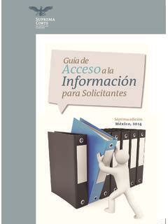 Gu A De Acceso Informaci N Scjn Gob Mx Gu A De Acceso Informaci