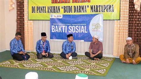 Korpri Pemerintah Kabupaten Banjar Kunjungi Panti Asuhan Beri Paket