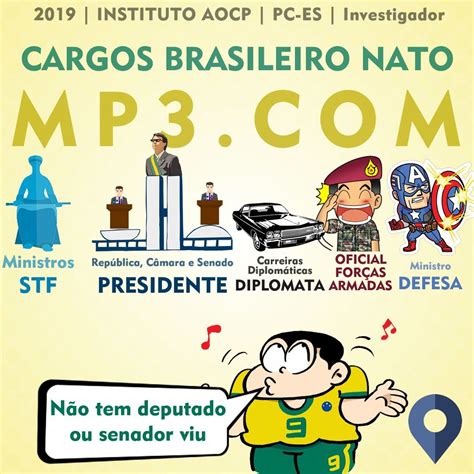 Mapa Mental Constitucional Cargos De Brasileiro Nato