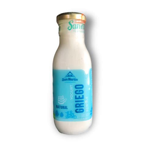 San Martin Yogurt Griego Bebible Natural X 220ml