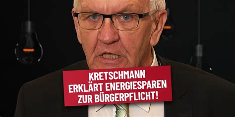 Energiesparen als Bürgerpflicht Münzenmaiers Magazin