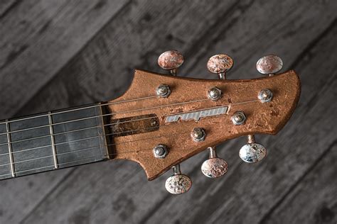 The Money Shot Crimson Guitars Custom Shop Paf Hollow Copper The