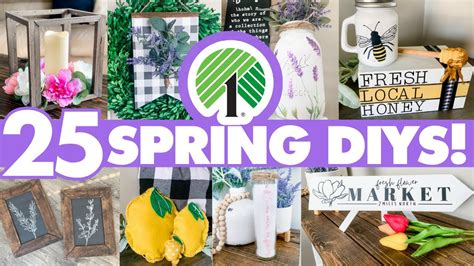 YES 25 AMAZING Dollar Tree Decor DIYs For Spring 2024 CHEAP