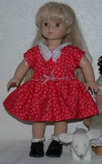 Skort Skirt Bodysuit Pattern To Fit American Girl 18 Inch Dolls