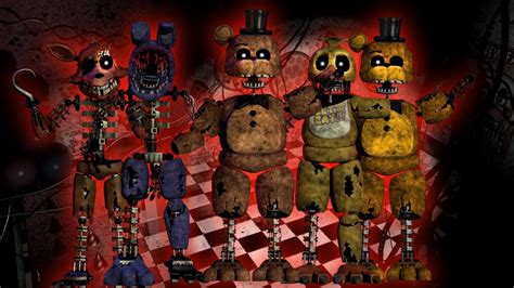 FNAF Speed Edit Making Ignited Animatronics YouTube