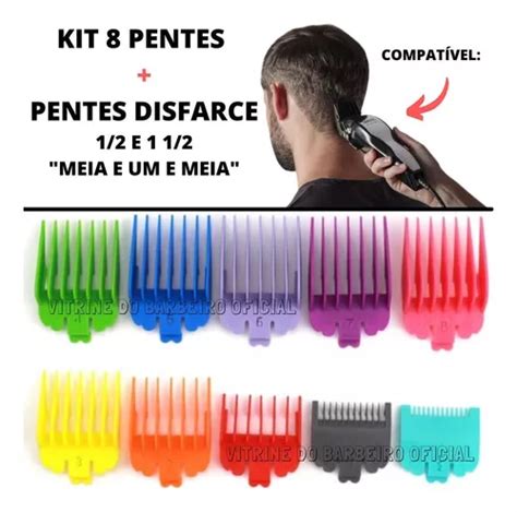 Kit Pentes Máquina De Corte 8 Guia 2 Disfarce Original Parcelamento