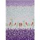 Echino Canvas Kokka Fabric Birds Purple From Japan Fabric By Echino