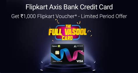 Flipkart Axis Bank Credit Card Visa Variant Launched