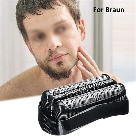 Cheap Black Replaceable Razor Head Foils And Cutters For The Braun 3 Series Men Joom