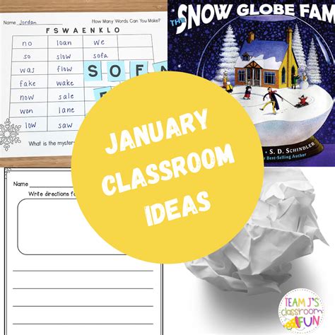 January Classroom Ideas - Team J's Classroom Fun