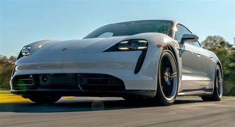 Porsche Taycan Turbo S Sets New EV Lap Record At Road Atlanta Carscoops