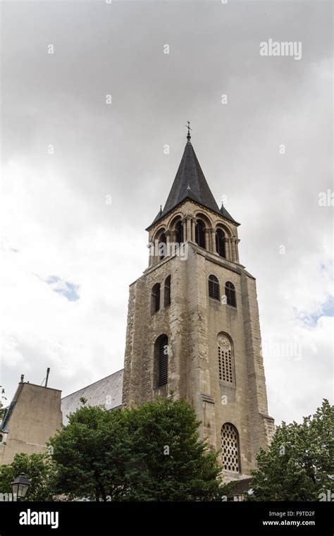 Paris, St Germain des Pres Church Stock Photo - Alamy