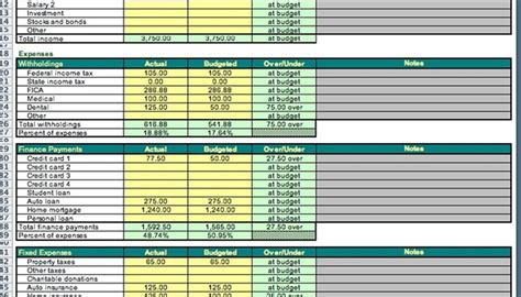 Cómo Crear Un Presupuesto Familiar En Excel Cuida Tu Dinero