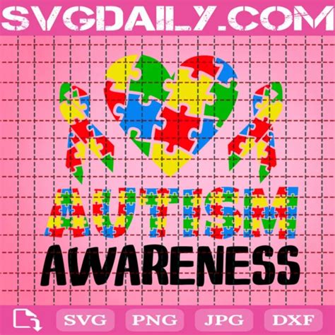 Autism Awareness Svg Svg Cut Files Svgdaily Daily Free Premium Svg Files