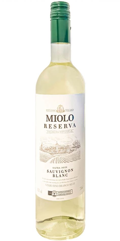 Vinho Miolo Reserva Sauvignon Blanc Ml