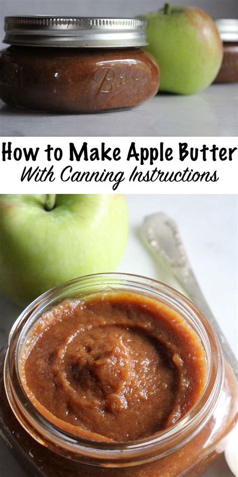 How To Make Apple Butter With Canning Instructions Slow Cooker