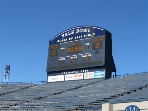 Yale Bowl – Stadium and Arena Visits