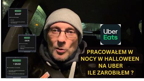 Ile Zarobiłem Na UBER EATS w Halloween Co Się Dzieje z Tymi Młodymi