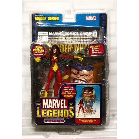 Marvel Legends Modok Series Captain Marvel Spider Woman Beta Ray