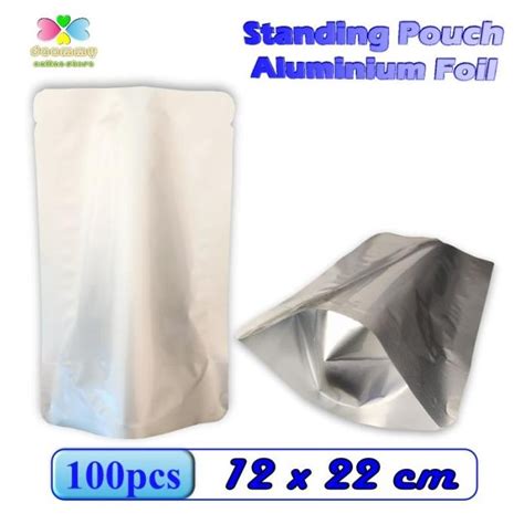 Jual Ready Standing Pouch Aluminium Foil X Cm Best Seller