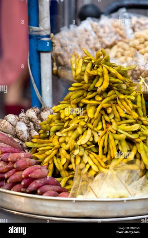 Exotic Food In Bangkok Thailand Stock Photo Alamy