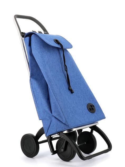 Chariot De Course Rolser I Max Tweed 4 Roues Azul IMX382 1026