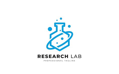 Research Lab Logo Template 111074 Templatemonster