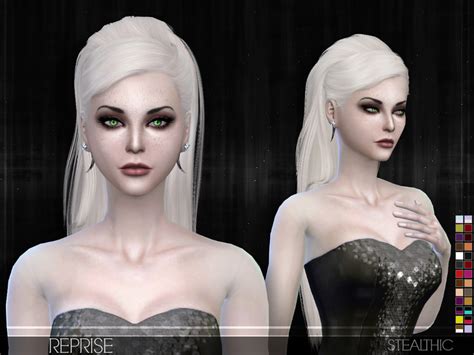 Stealthic Reprise Female Hair The Sims Catalog