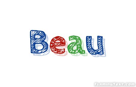 Beau Logo | Free Name Design Tool from Flaming Text