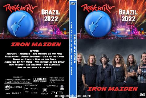 GUNS N ROSES Live At Rock In Rio Brazil 2022 2 DVDs