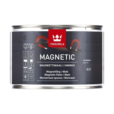 Farba magnetyczna MAGNETIC 0.5 kg Szara TIKKURILA - ERLI.pl