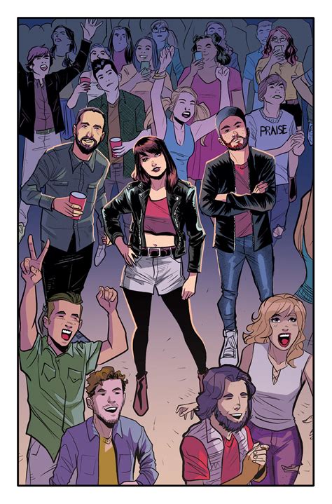 First Look at CHVRCHES in the Comic Book Series The Archies - LAUREN MAYBERRY FANS