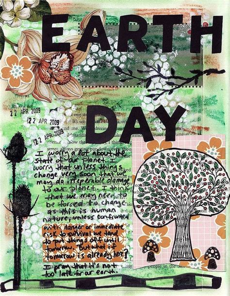 Earth Day Art Journal Art Journal Journal Earth