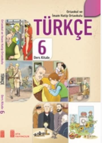 6 Sınıf Türkçe Ders Kitabı Ata Yayınları pdf indir Meb Ders