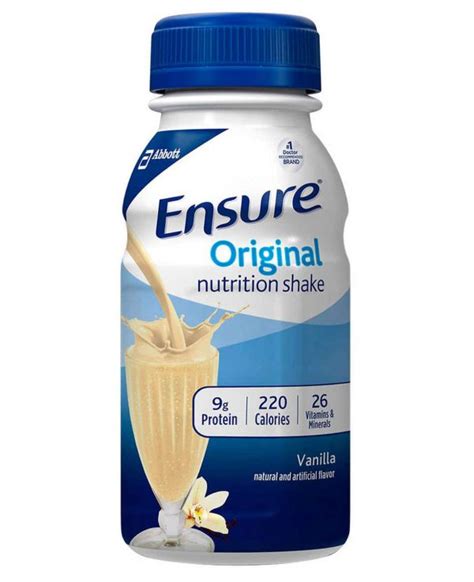 Sữa Nước Ensure Original Nutrition Shake Strength Energy Hàng Nội Địa