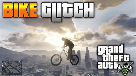 Grand Theft Auto Glitches Super Launch Teleport With Bike Youtube