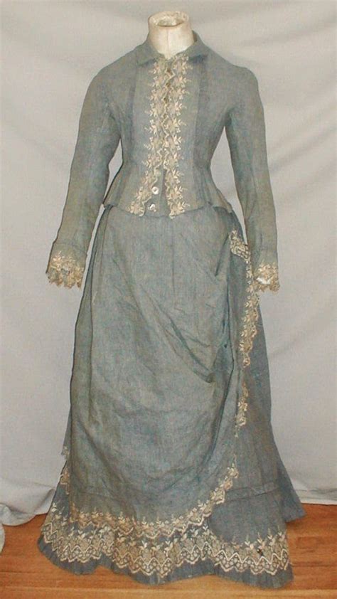 All The Pretty Dresses 1870s Bustle Era Dress